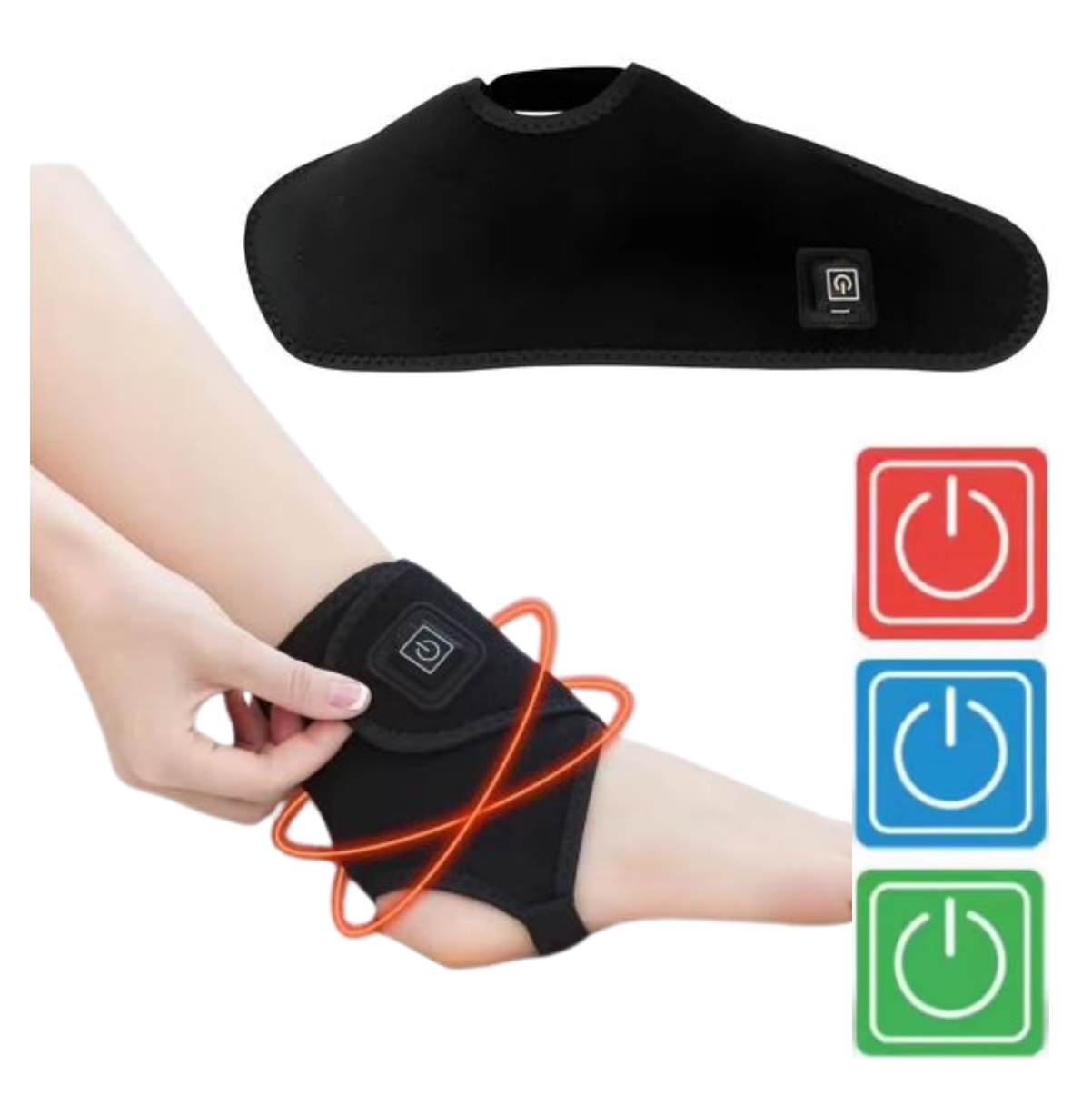 Miniatura 5 de Tobillera electrica 3 Niveles Tobillo